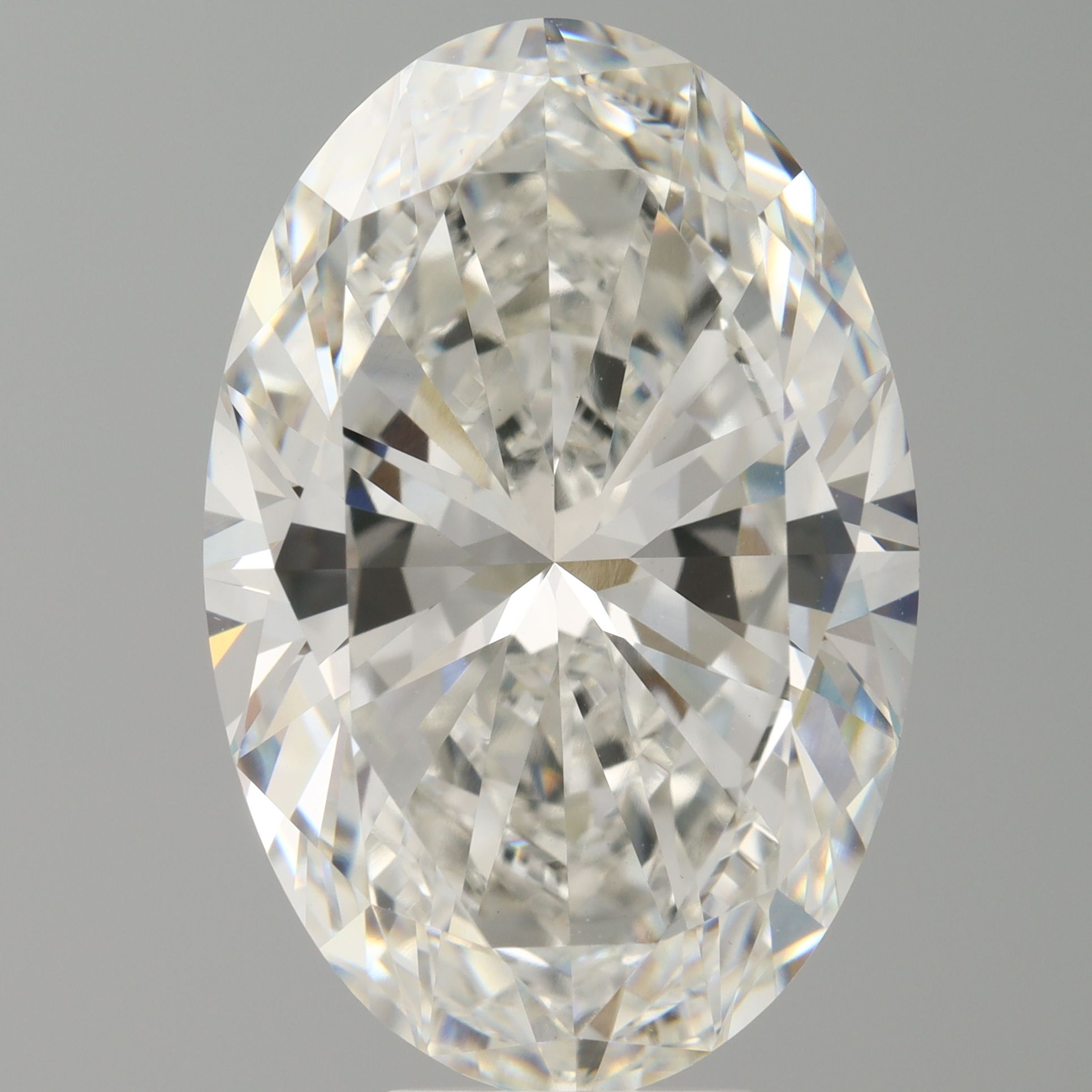 9.08 ct. oval Lab Grown Diamond front image