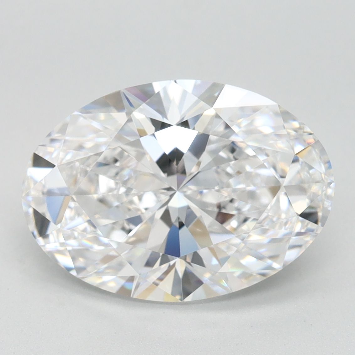 3.08 ct. oval Lab Grown Diamond front image