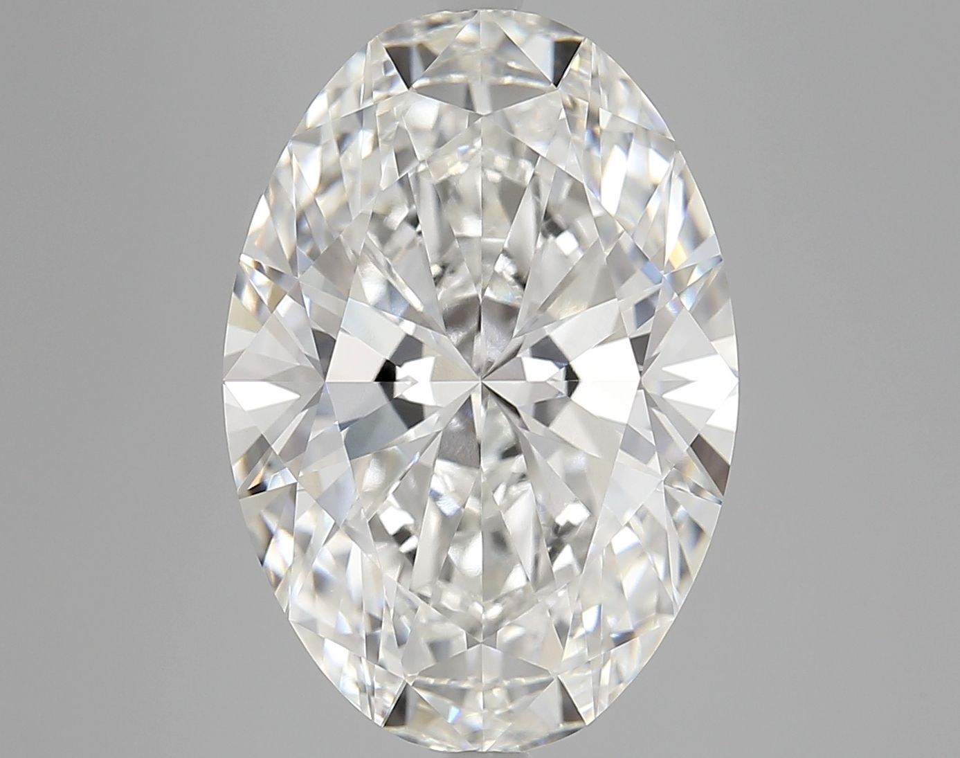 8.14 ct. oval Lab Grown Diamond front image