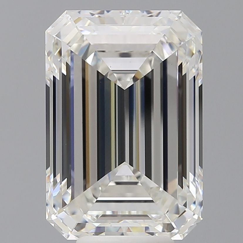 8.09 ct. emerald Lab Grown Diamond front image