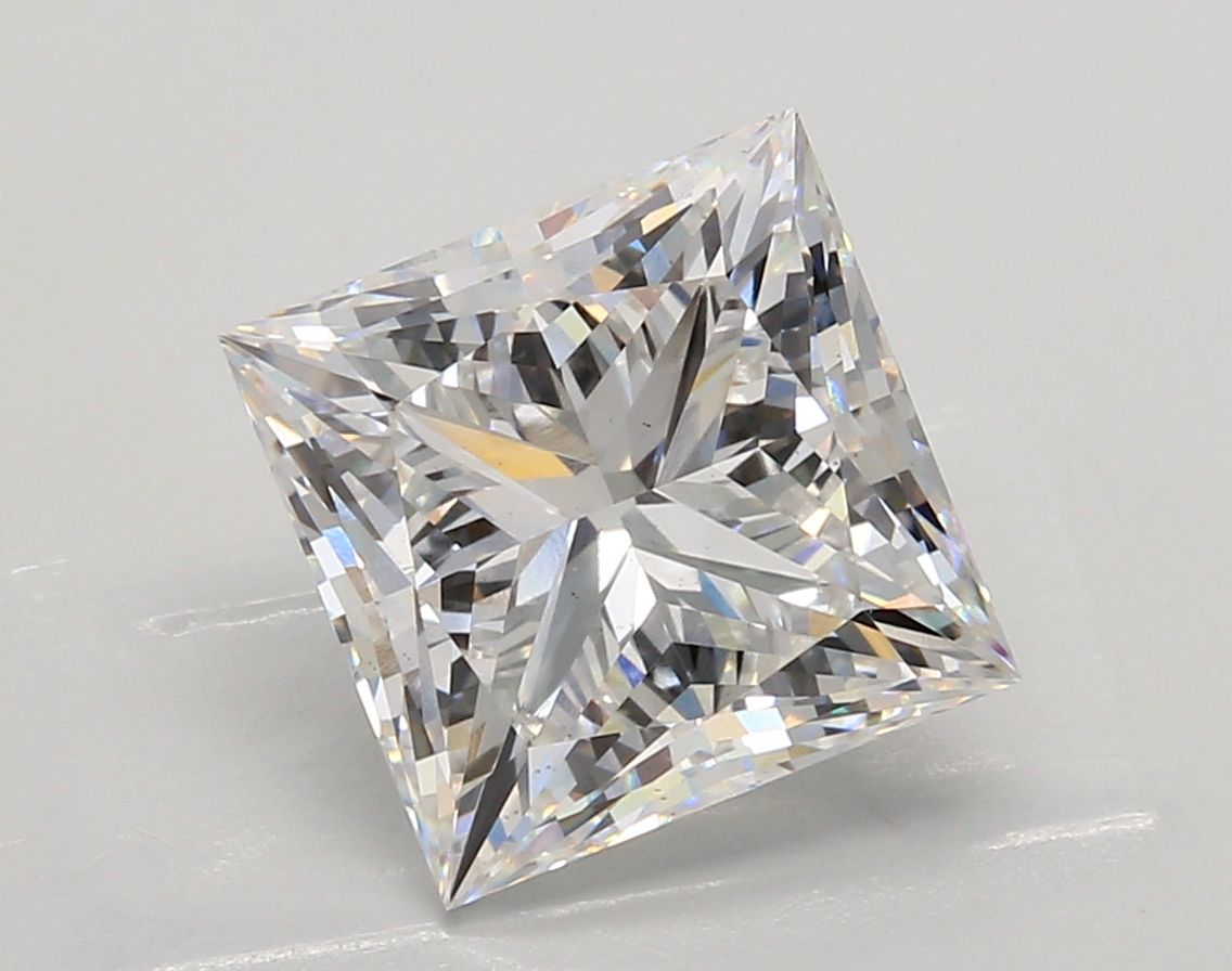 4.50 ct. princess Lab Grown Diamond front image