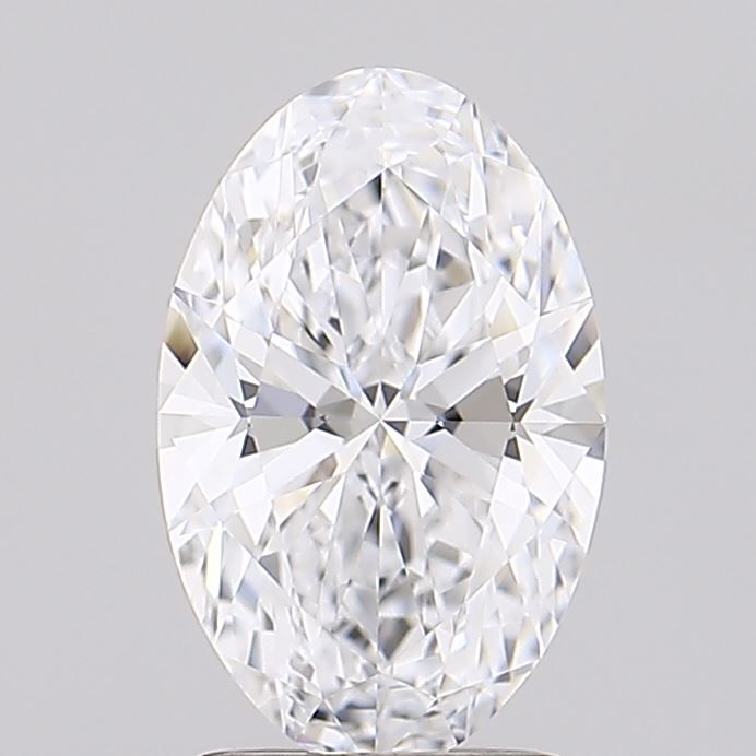 1.28 ct. oval Lab Grown Diamond front image