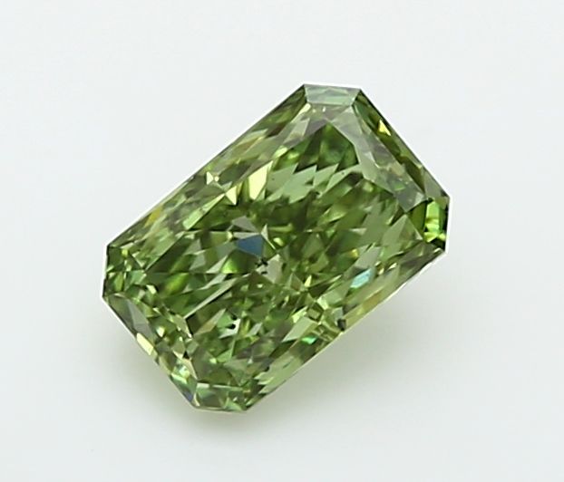 1.02 CT Fancy Vivid Green RADIANT