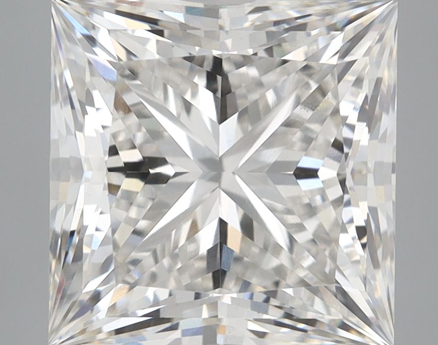 6.08 ct. princess Lab Grown Diamond front image