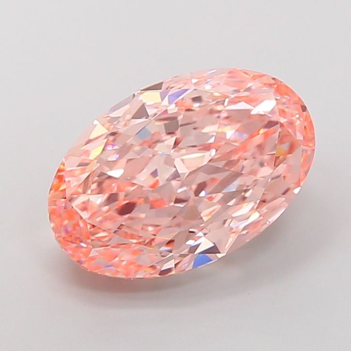 8.03 ct. oval Lab Grown Diamond front image