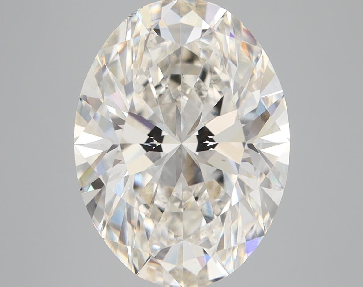 5.02 ct. oval Lab Grown Diamond front image