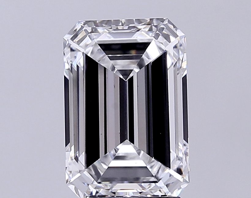 3.97 ct. emerald Lab Grown Diamond front image