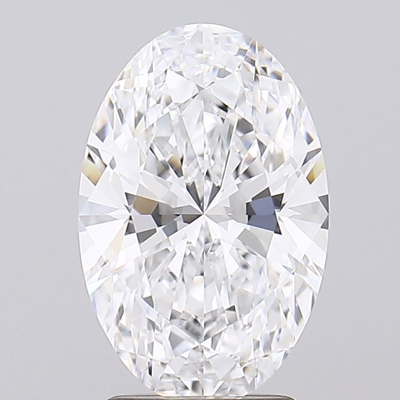 2.55 ct. oval Lab Grown Diamond front image
