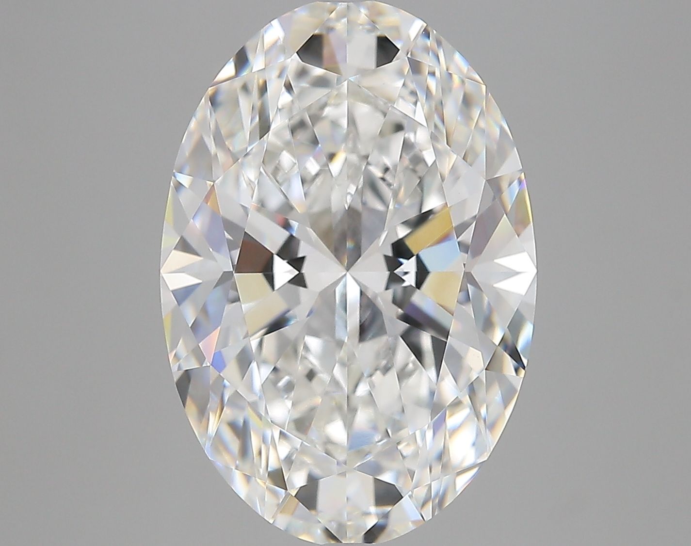 8.06 ct. oval Lab Grown Diamond front image