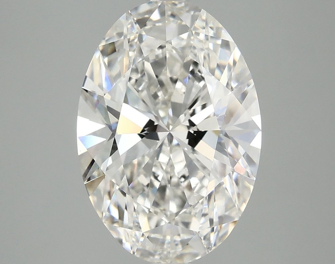 4.10 ct. oval Lab Grown Diamond front image
