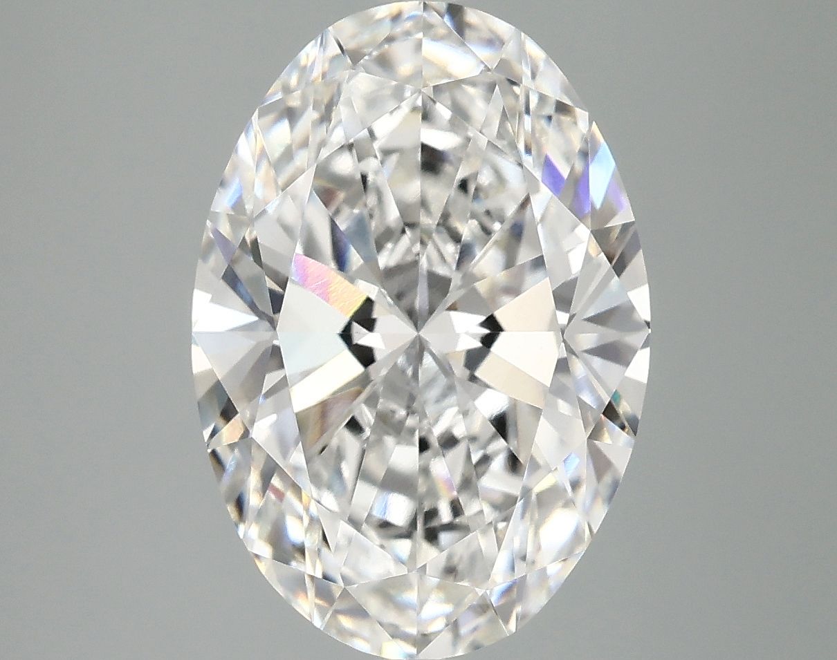 5.00 ct. oval Lab Grown Diamond front image