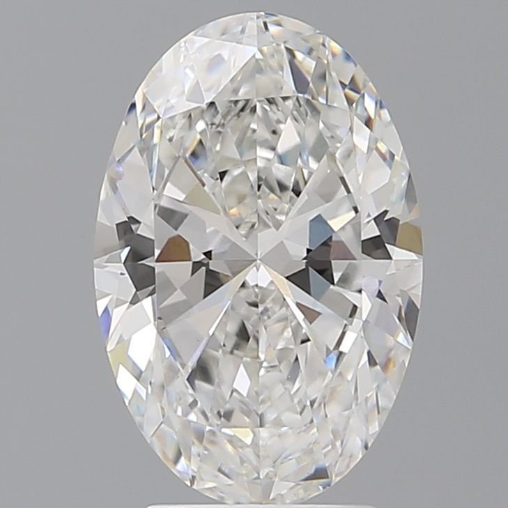 3.55 ct. oval Lab Grown Diamond front image