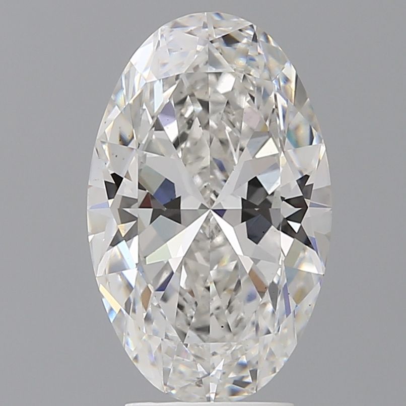 4.09 ct. oval Lab Grown Diamond front image