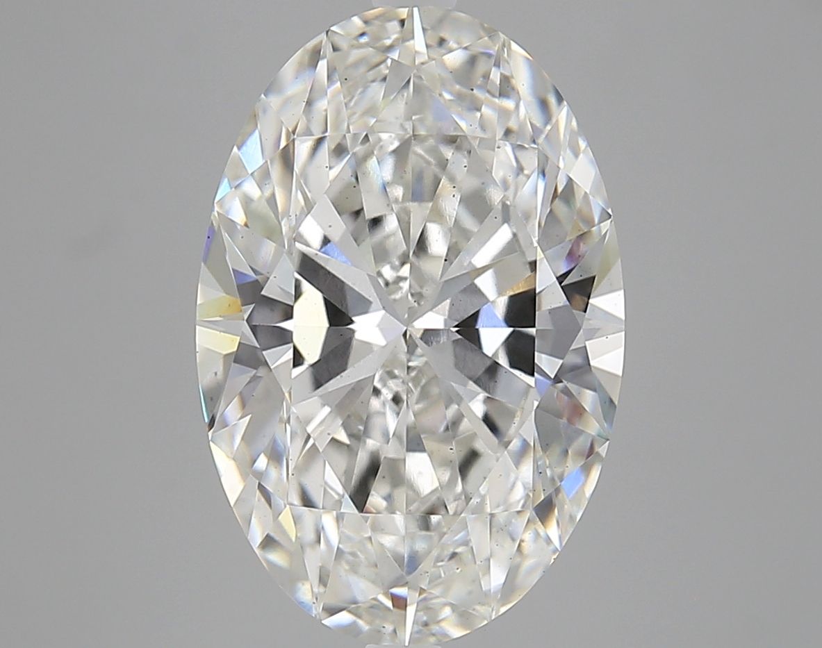 6.72 ct. oval Lab Grown Diamond front image