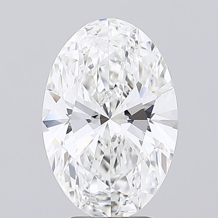 2.70 ct. oval Lab Grown Diamond front image
