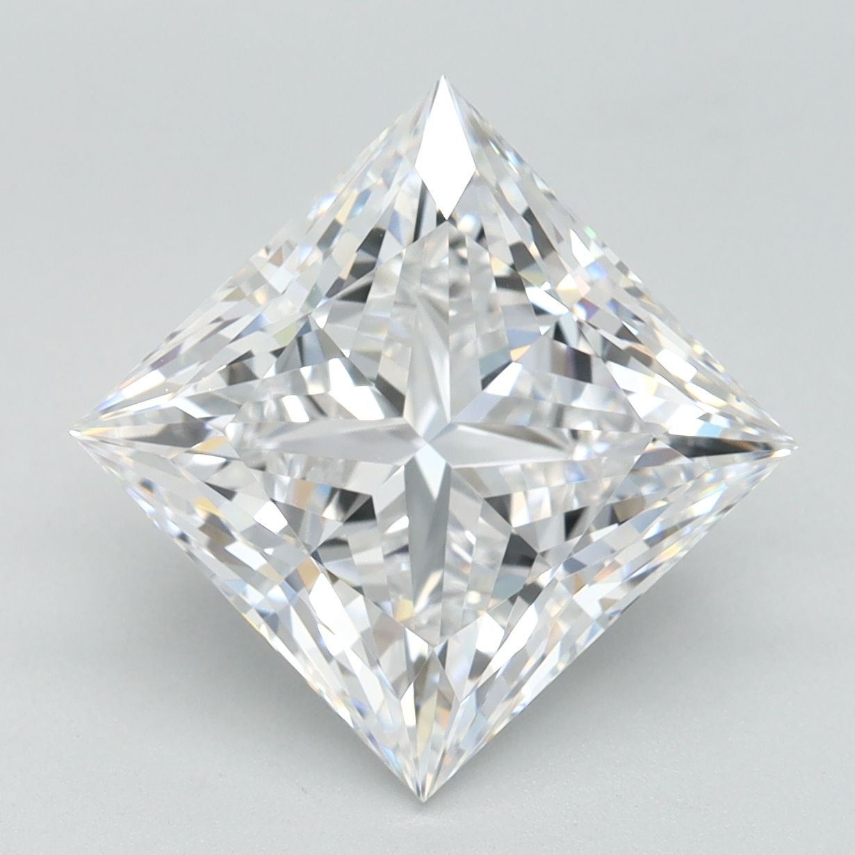 4.15 ct. princess Lab Grown Diamond front image