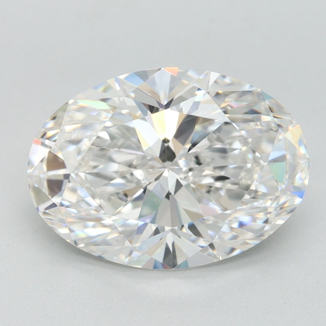 3.13 ct. oval Lab Grown Diamond front image