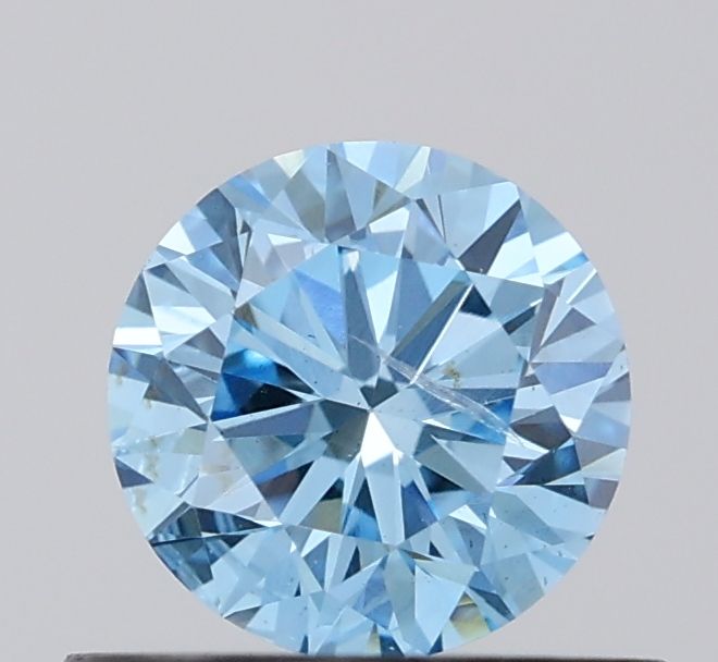 0.5 CT Fancy Vivid Blue ROUND
