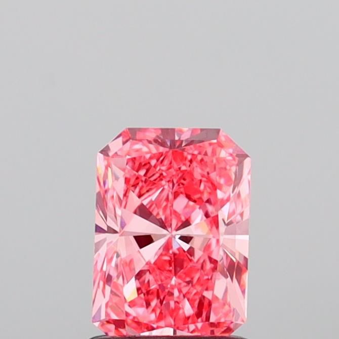 0.96 CT Fancy Vivid Pink RADIANT
