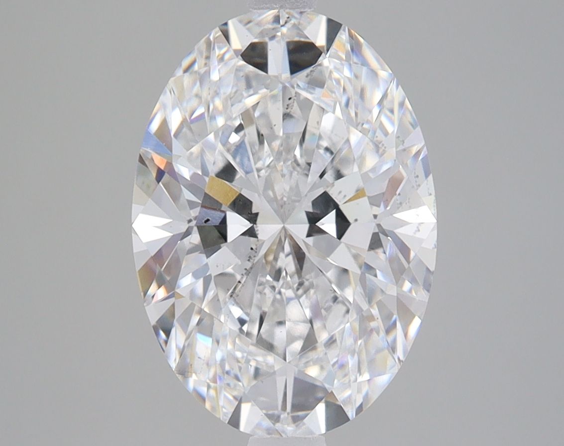 3.31 ct. oval Lab Grown Diamond front image
