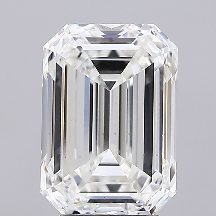 4.10 ct. emerald Lab Grown Diamond front image