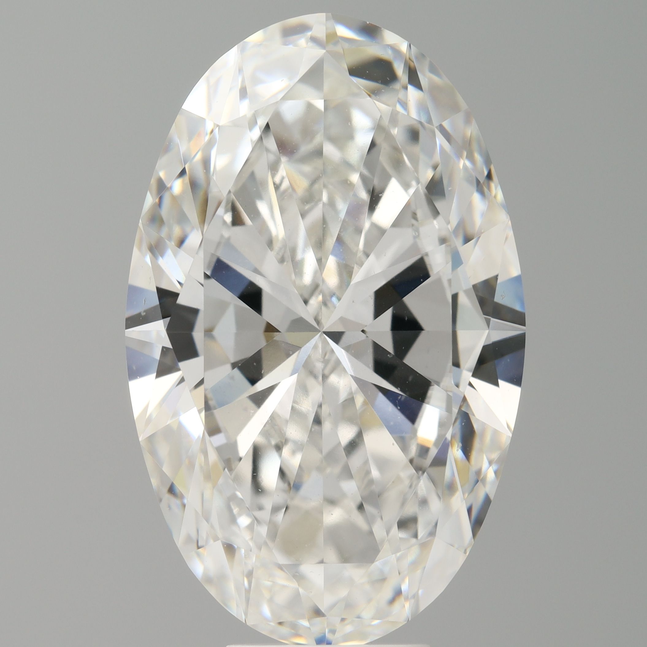 9.01 ct. oval Lab Grown Diamond front image