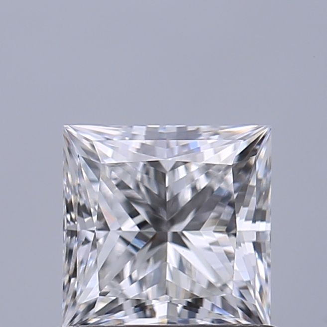 0.69 ct lab-grown Princess Diamond