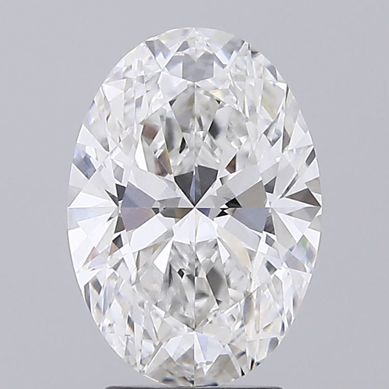 3.24 ct. oval Lab Grown Diamond front image