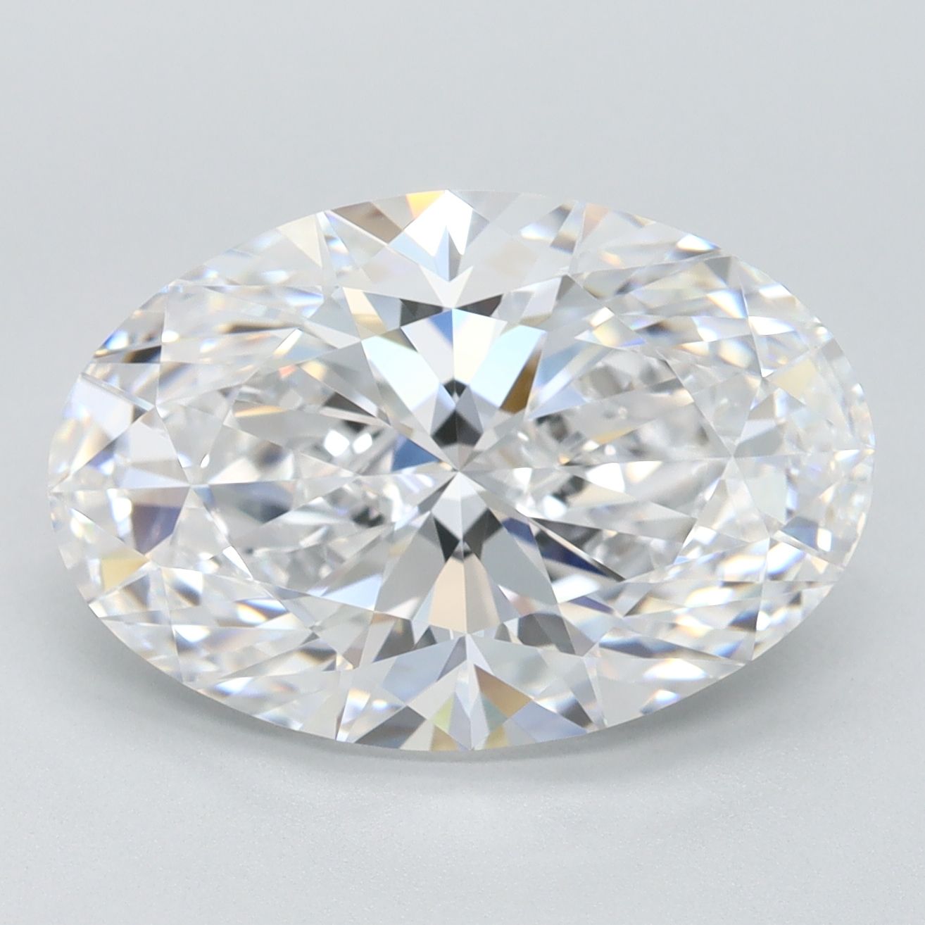 5.05 ct. oval Lab Grown Diamond front image
