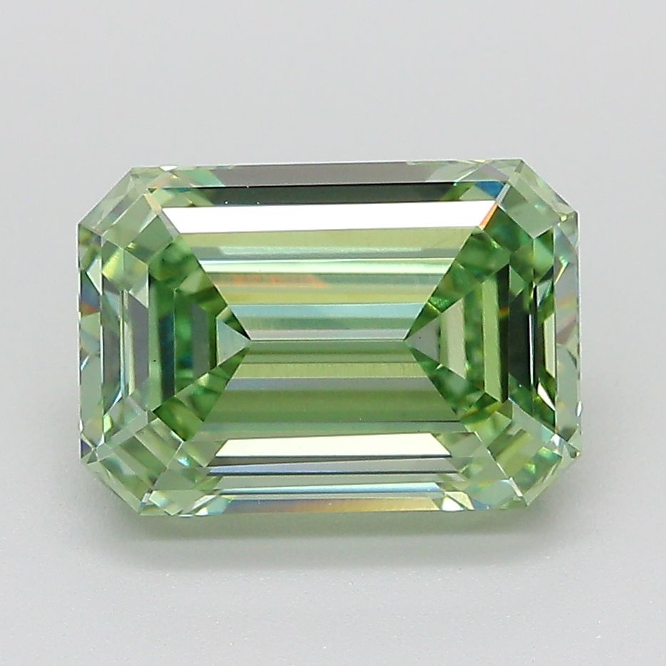 3.10 ct. emerald Lab Grown Diamond front image