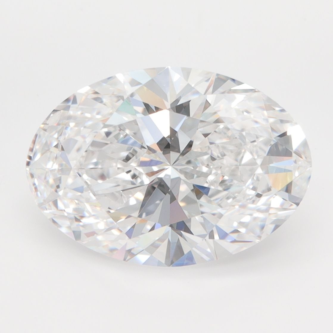 4.40 ct. oval Lab Grown Diamond front image