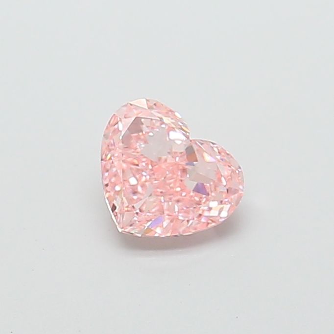 1.0 CT Fancy Vivid Pink HEART