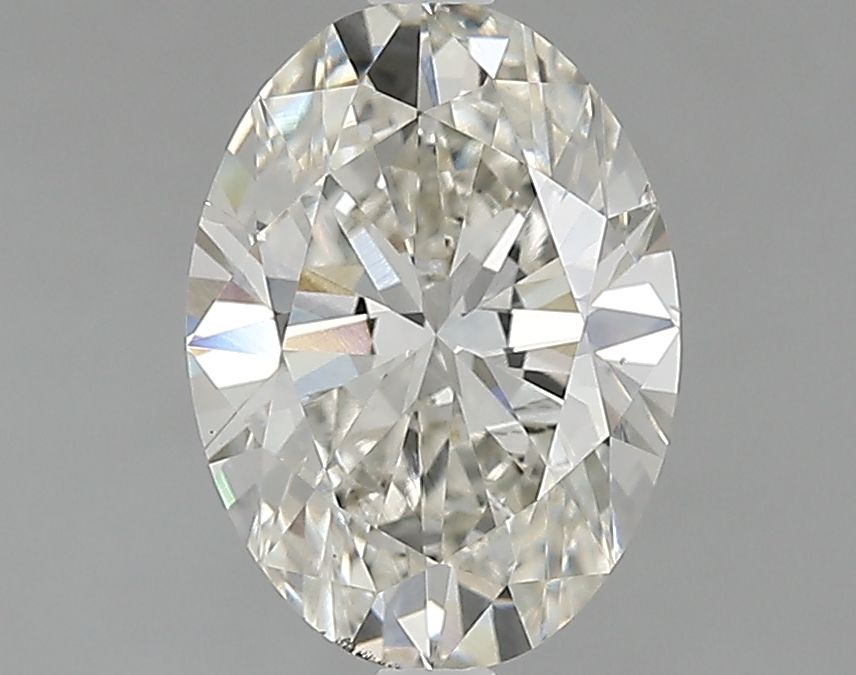 2.01 ct. oval Lab Grown Diamond front image