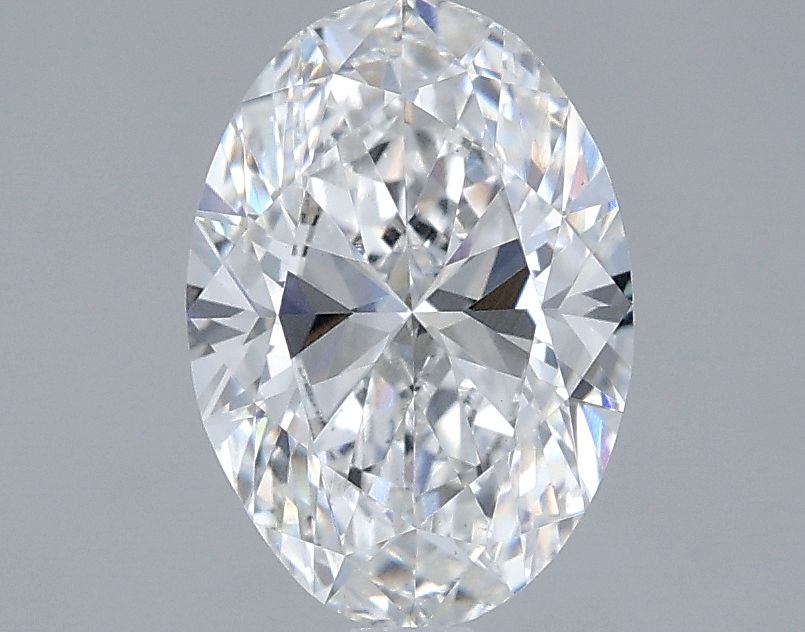 1.76 ct. oval Lab Grown Diamond front image