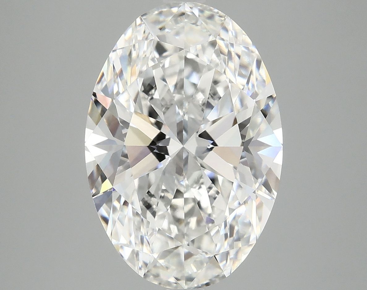 5.04 ct. oval Lab Grown Diamond front image