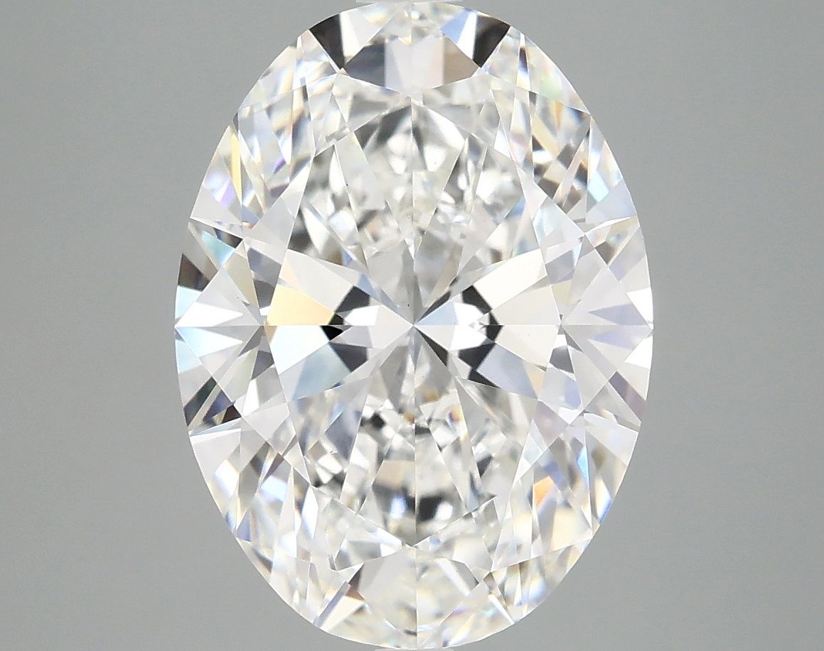 5.09 ct. oval Lab Grown Diamond front image