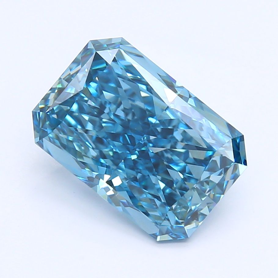 1.99 CT Fancy Vivid Blue RADIANT