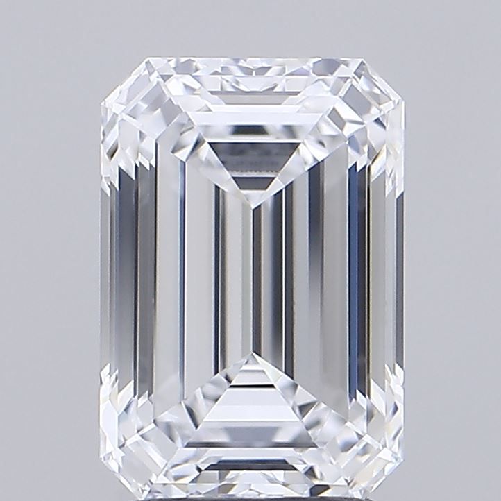 2.56 ct. emerald Lab Grown Diamond front image