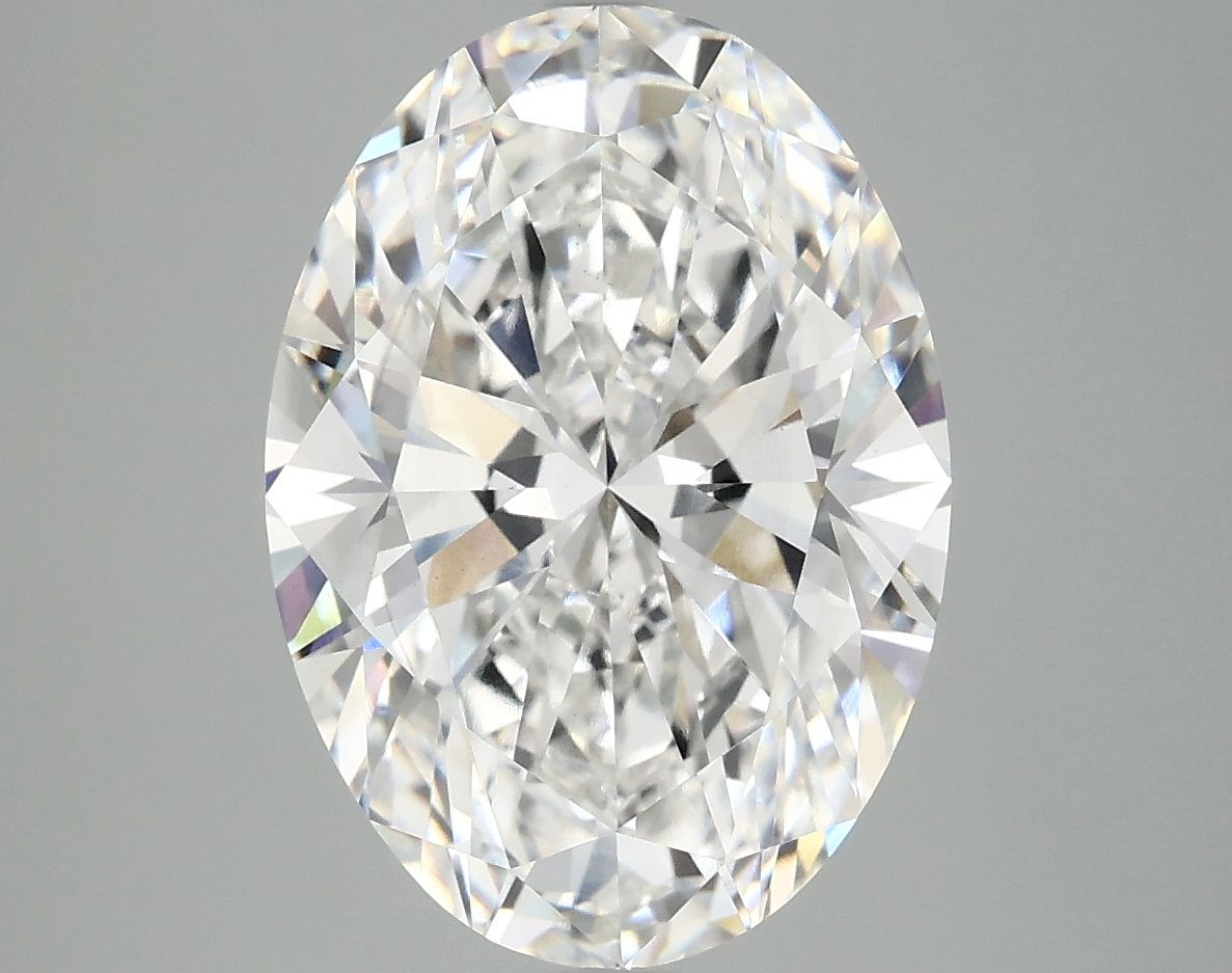 5.09 ct. oval Lab Grown Diamond front image