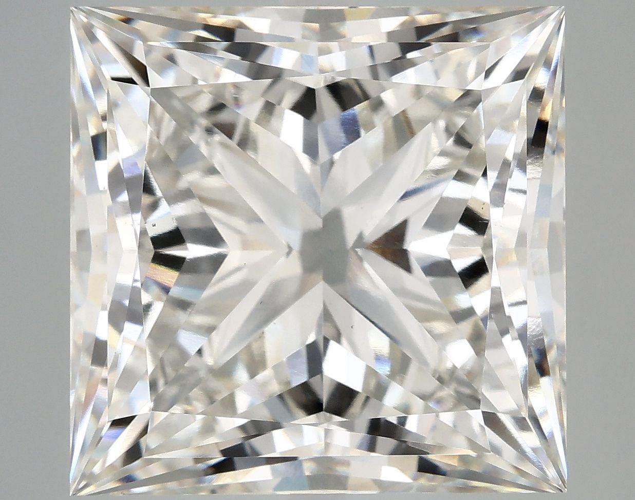 16.74 ct. princess Lab Grown Diamond front image
