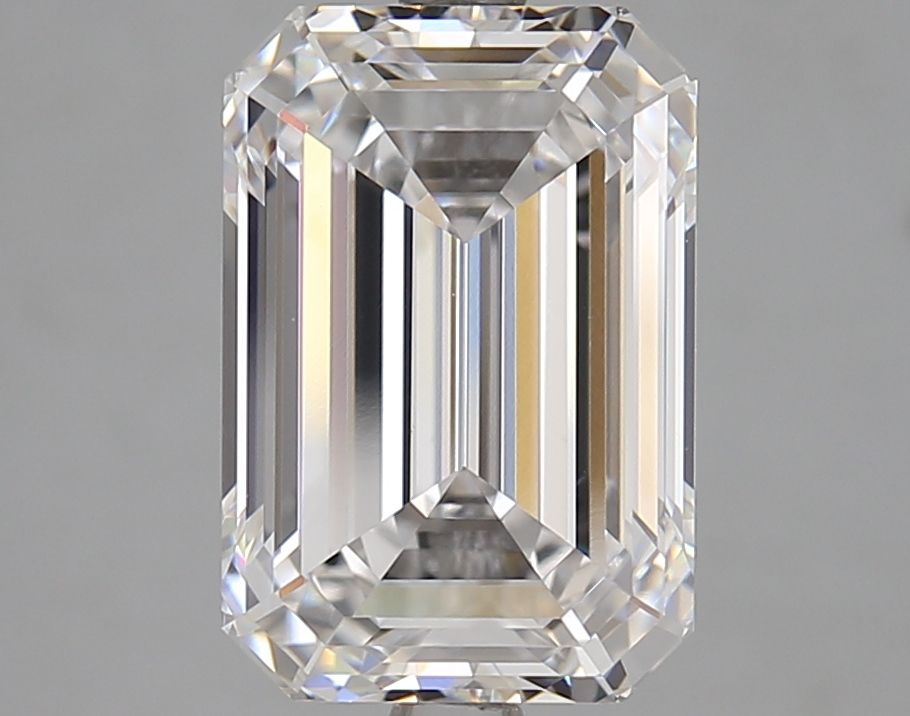 Diamant Émeraude 4.44 ct - Couleur D - Pureté VS1