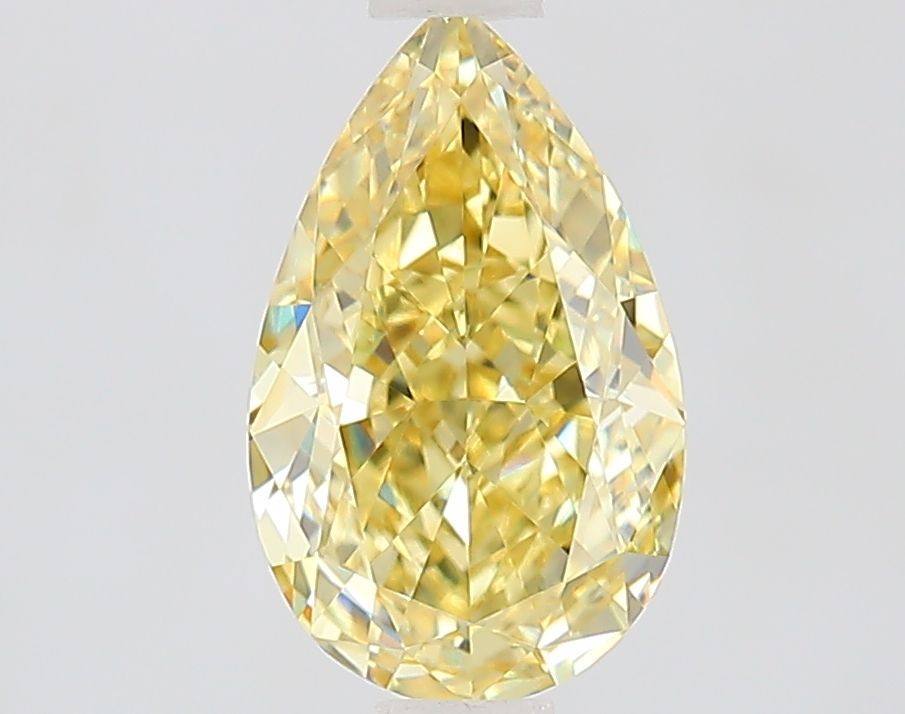1.47 CT Fancy Yellow PEAR