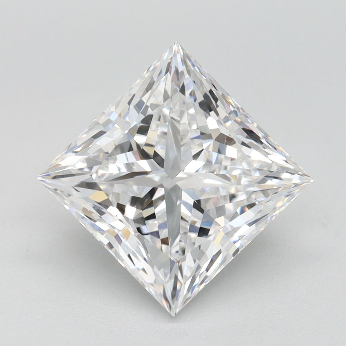 3.03 ct. princess Lab Grown Diamond front image