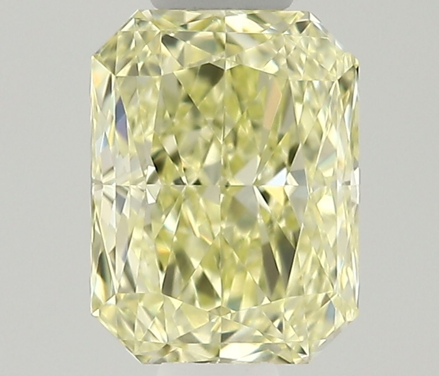 Diament 0.38 ct Fancy Light Yellow/VVS1