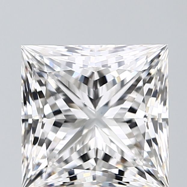 3.07 ct. princess Lab Grown Diamond front image