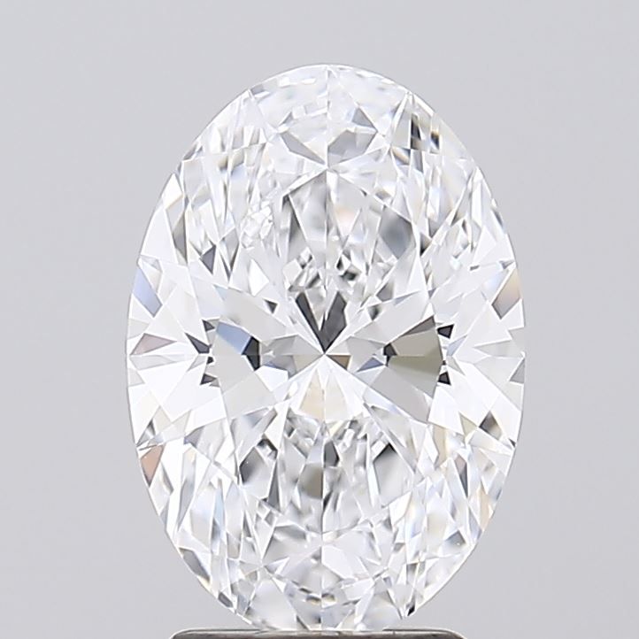 2.77 ct. oval Lab Grown Diamond front image