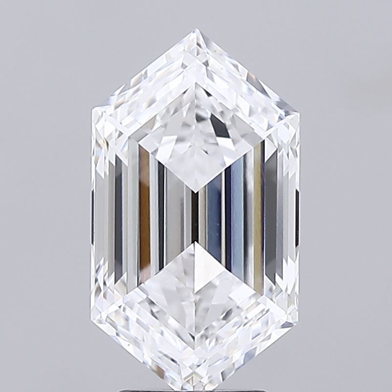 3.54 ct lab-grown Hexagonal Diamond