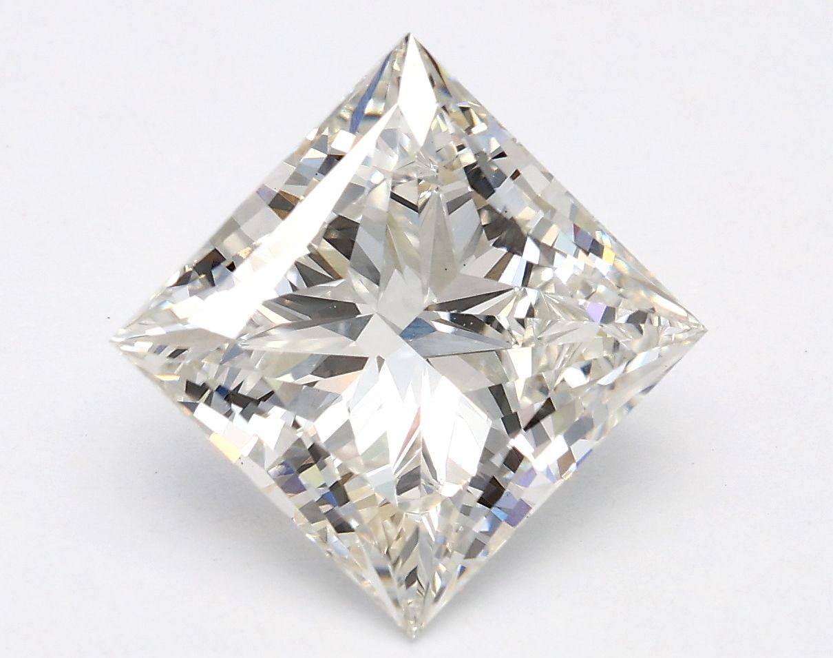 3.04 ct. princess Lab Grown Diamond front image