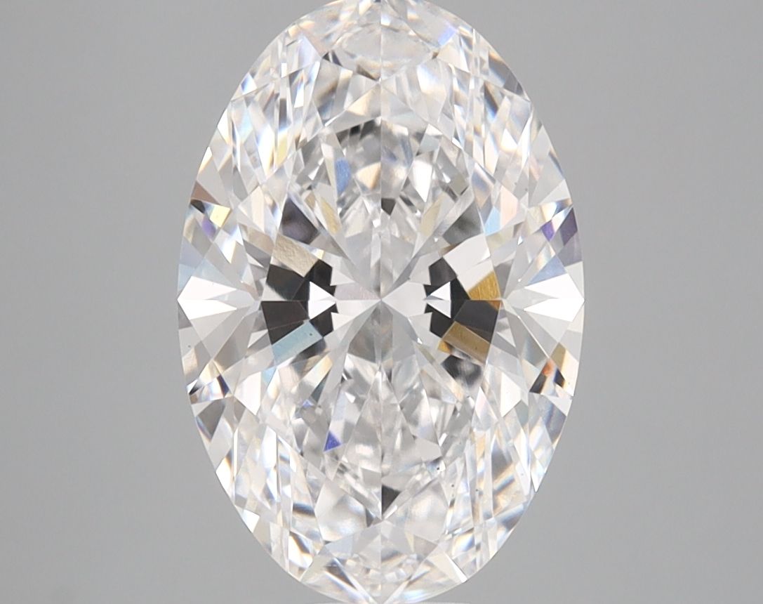 3.02 ct. oval Lab Grown Diamond front image