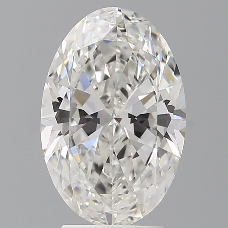3.55 ct. oval Lab Grown Diamond front image